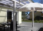 K83 - Modernes Ferienhaus mit Aussensauna und Sonnenterrasse am See in Roebel