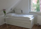 K 104 OG - stilvolle Ferienwohnung am See mit Balkon & Sauna in Röbel/Müritz