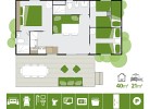 Barricata Holiday Village Mobilehome Giove XXL Premium