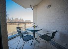 Inselblume 14 - Blaue Ferienwohnung mit Balkon am Südstrand