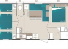 Ferienpark Butterfly Mobilehome Boheme Deluxe