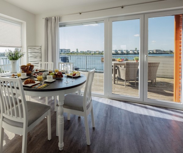 Maisonette Fewo Ostseeflair erste Wasserreihe, Panoramablick, by Seeblick Ferien