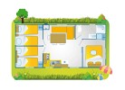 Ferienanlage Baia Domizia Mobilehome Happy Premium