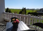 Ferienwohnung Am alten Deich mit Balkon