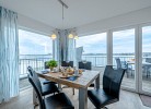 Kaptein's Lounge by Seeblick Ferien, 180 Grad Panoramablick, Sauna, Kamin, Whirlpool, bis 6 Pers.