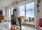 Ferienhaus Boje by Seeblick Ferien ORO, erste Wasserreihe, Kamin, 7Pers