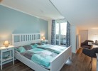 Appartement Zur Heidschnucke mit Balkon