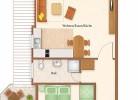 Haus Dünenglück, Dünenweg 23, Whg.34, Dachgeschoss, Panorama- Seesicht