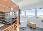 Ferienhaus Am Meer by Seeblick Ferien ORO, direkte Wasserlage,Sauna,Kamin