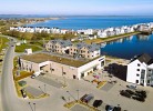 Reeder's Nest by Seeblick Ferien, 2-Zi-Ferienwohnung, direkt in der Hafenmeile von Port Olpenitz, Blick aufs Wasser