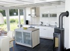 W9 - Traumhaftes Ferienhaus mit Kamin und grossem Garten in Roebel