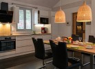 E1 - traumhaftes Ferienhaus im Grünen mit Sauna in Röbel