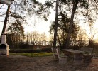 H1 - Traumhaftes Ferienhaus mit Seeblick & schoener Terrasse in Roebel/Mueritz