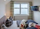 Kaptein's Lounge by Seeblick Ferien, 180 Grad Panoramablick, Sauna, Kamin, Whirlpool, bis 6 Pers.