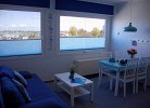 Inselblume 65 - Ferienwohnung am Meer, Blick zum Yachthafen