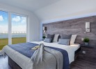 Fewo Kapitän James Cook Olpenitz by Seeblick Ferien, allergikerfreundlich, Wasserbett, 3Zi. Top Lage, E-Ladesäule, XXL- Wellnesdusche