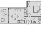 Resort La Francesca Zweizimmer-Wohnung Tipo B