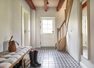 Familienidyll unter Reet mit Ofen