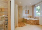 Luxus-Ferienhaus No.13  mit Komfort-Sauna in Naturlage