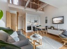 Inselblume 18 - Ferienwohnung mit Meerblick & Galerie in der Strandburg B3.4