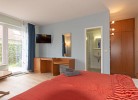 Ferienzimmer Uferschwalbe mit Terrasse und traumhaftem Seeblick
