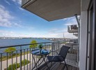 Reeder's Nest by Seeblick Ferien, 2-Zi-Ferienwohnung, direkt in der Hafenmeile von Port Olpenitz, Blick aufs Wasser