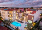 Villa Nina Apartments Dreizimmer-Wohnung mit Balkon und Meerblick 4+2