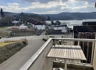 Gemütliche 93m²Fewo mit 2 Schlafzimmern und seitlichem Seeblick vom Balkon