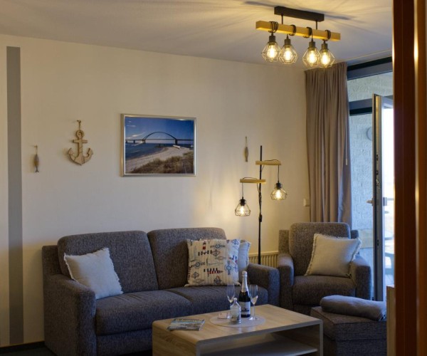 Inselblume 02 - Maritime Ferienwohnung, Blick zum Yachthafen