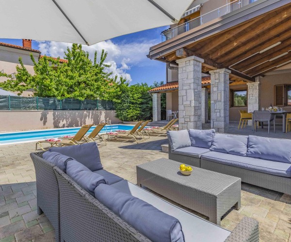 Istriensonne 0775 Fewo-3 Villa Nastasii mit Pool