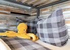 Ferienhaus Boje by Seeblick Ferien ORO, erste Wasserreihe, Kamin, 7Pers